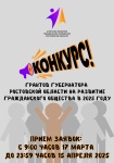 Объявляется Конкурс грантов Губернатора Ростовской области на развитие гражданского общества в 2025 году