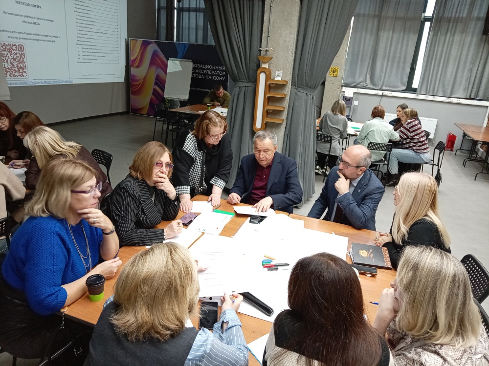 Члены Общественной палаты Ростовской области приняли участие в стратегической сессии по развитию НКО региона