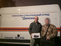 Роман Карасев принял участие в доставке гуманитарного груза бойцам