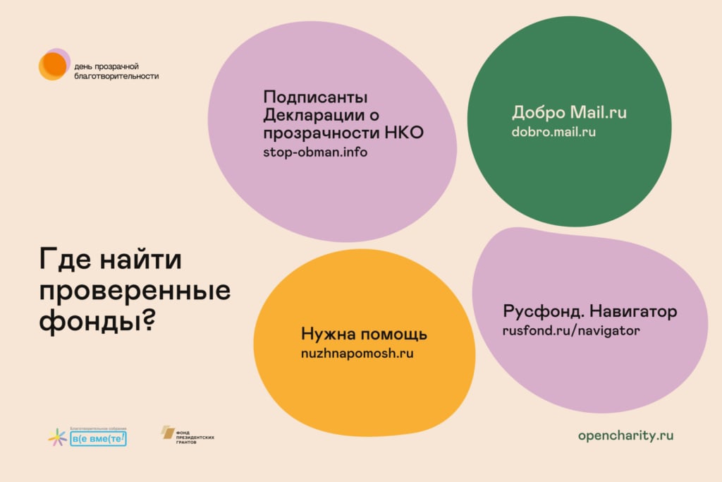 В России впервые пройдет День прозрачной благотворительности